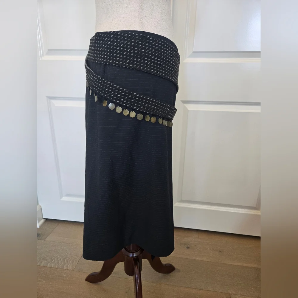 Cop. Copine Vintage Anais Wrap Skirt Size 8US 40EU - Rare Item - Picture 5 of 16